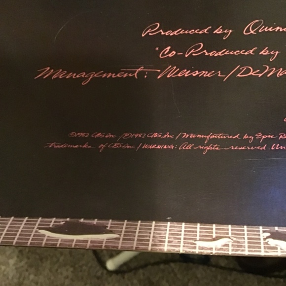 Epic Record, #1 record ever Sold, MICHAEL JACKSON ‘S THRILLER, original , 1982 - Picture 7 of 8